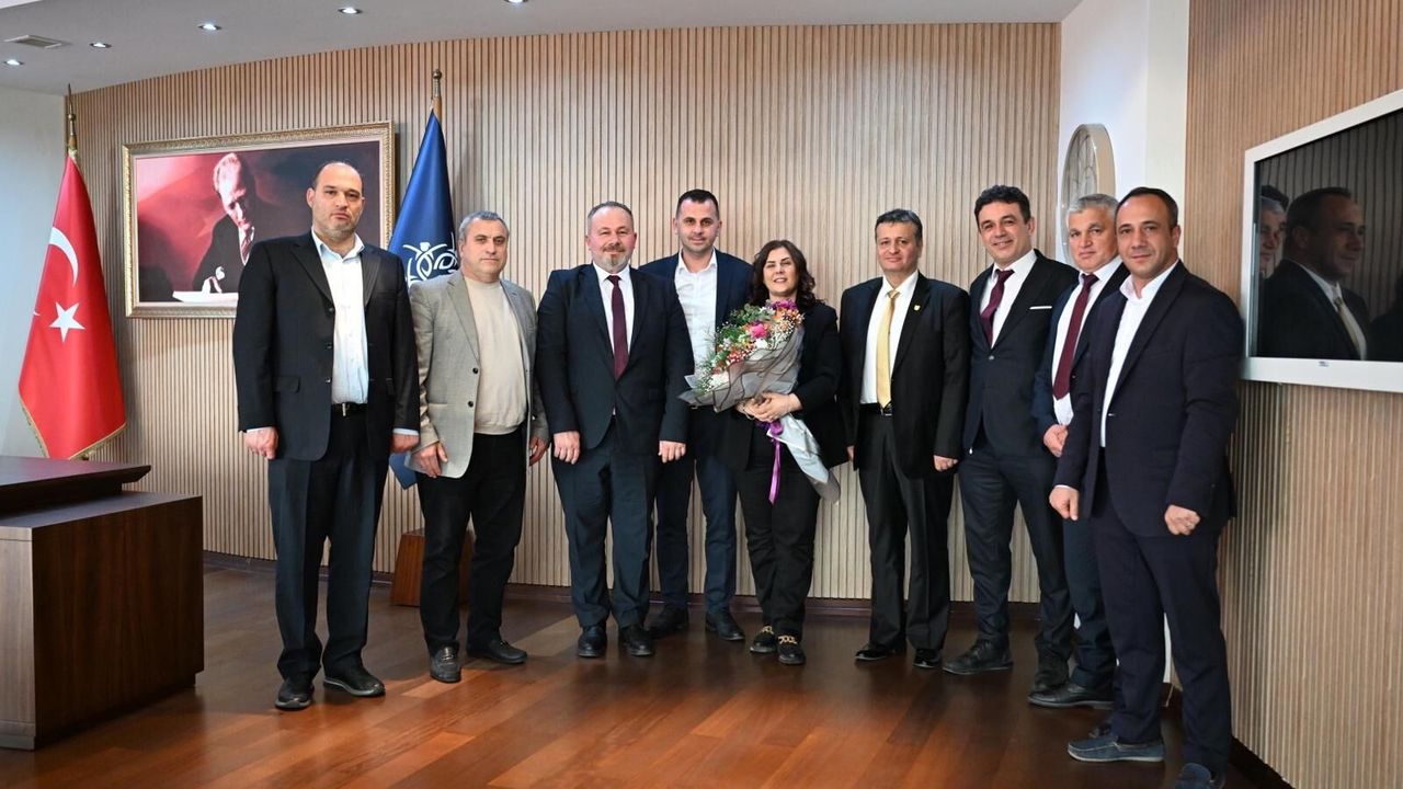 Çerçioğlu’na Nazilli Şoförler ve Otomobilciler Odası’ndan ziyaret